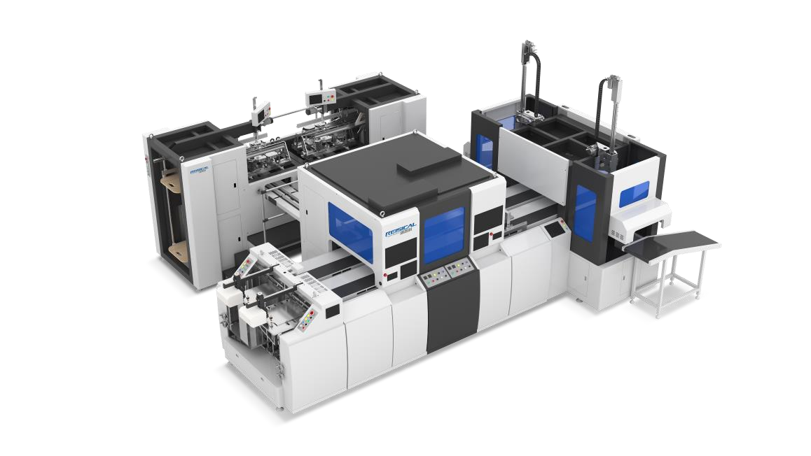 Wenzhou Ruisike RSK-300SC rigid box making machine, original image from the equipment introduction document